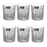 Bohemia Crystal Tumbler Set, 6 Pieces