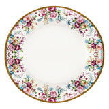 Falkenporzellan Dinner Set, 112 Pieces -Gold & Flowers -Porcelain