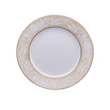 Falkenporzellan Dinner Set, 112 Pieces -Cream & Gold & White -Porcelain