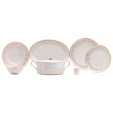Falkenporzellan Dinner Set, 59 Pieces -Porcelain