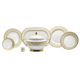 Falkenporzellan Dinner Set, 59 Pieces -Porcelain