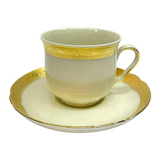 Falkenporzellan Tea Set, 29 Pieces -Porcelain -Gold
