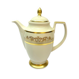 Falkenporzellan Tea Set, 29 Pieces -Porcelain -Gold