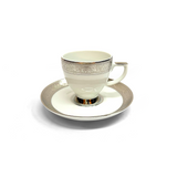 Falkenporzellan Coffee Set, 24 Pieces -Silver -Porcelain