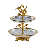 2 Tier Stand -Gold