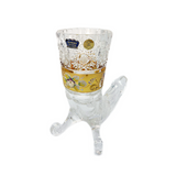 Bohemia Crystal Horn -Gold -22 cm