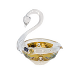 Bohemia Crystal Goose -Gold -13 cm