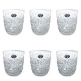 Bohemia Crystal Tumbler Set, 6 Pieces