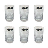 Bohemia Crystal Istikana Set, 12 Pieces