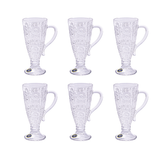 Bohemia Crystal Tea Cups, 6 Pieces