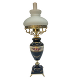 Limoge Rostema Lamp -Cobalt Blue & Gold -70 cm