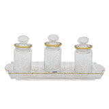 Tray with 3 Cruet Set