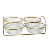 Nuts Set on a Stand, 4 Pieces