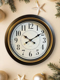Wall Clock -63.5x63.5 cm -Brown