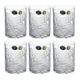 Bohemia Crystal Tumbler Set, 6 Pieces -320 ml