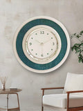 Wall Clock -30.5x30.5 cm -Turquoise