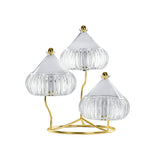 3 Acrylic Tier Stand -Gold