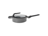 BergHOFF Gem Stay Cool Covered Sauté Pan with Detachable Handle -24 cm -Cast Aluminium