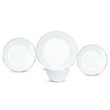 Daily Use Dinner Set, 24 Pieces -Porcelain