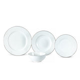 Daily Use Dinner Set, 24 Pieces -Porcelain