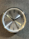 Wall Clock -35x35 cm -Silver