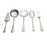 Nehir Serving Set, 5 Pieces -Stainless Steel 18/10