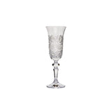 Bohemia Crystal Flute Set, 6 Pieces -150 ml