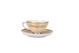 Falkenporzellan Dinner Set, 112 Pieces -Gold -Porcelain