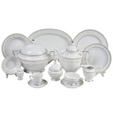 Falkenporzellan Dinner Set, 112 Pieces -Gold -Porcelain