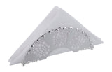 Queen Anne Napkin Holder with Ball Feet -8x17.5cm -Silver Plated
