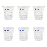 Bohemia Crystal Tumbler Set, 6 Pieces