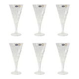 Bohemia Crystal Goblet Set, 6 Pieces