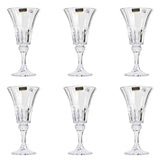 Bohemia Crystal Goblet Set, 6 Pieces -240 ml