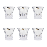Bohemia Crystal Tumbler Set, 6 Pieces -300 ml