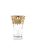 Bohemia Crystal Longdrink Set, 6 Pieces -Gold