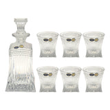 Bohemia Crystal Bottle & Tumbler Set, 7 Pieces