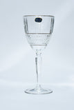Bohemia Crystal Goblet Set, 6 Pieces -220 ml
